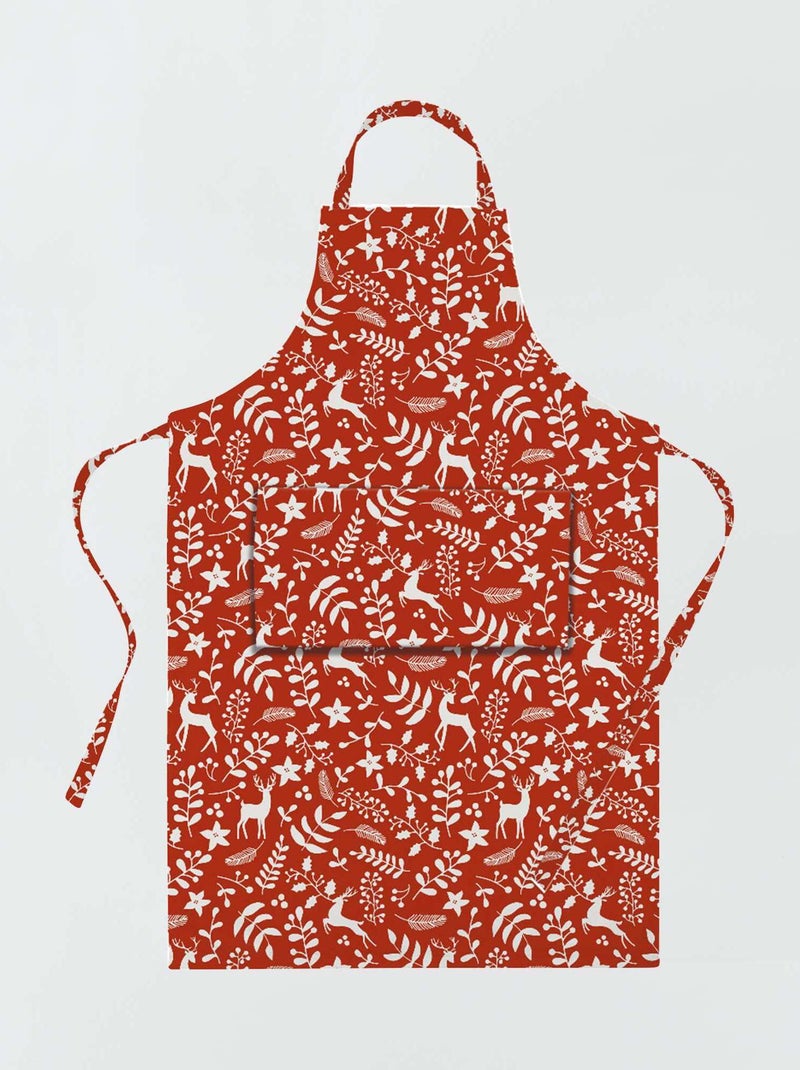 Bibe de Natal VERMELHO - Kiabi