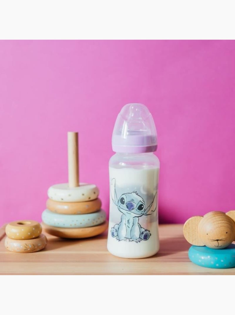 Biberão thermobaby 360 ml lilo & stitch anti-cólica silicone sem bpa Roxo - Kiabi