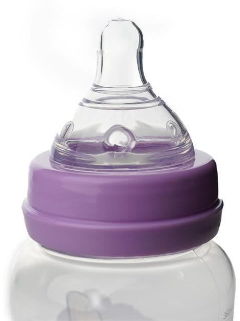 Biberão thermobaby 360 ml lilo & stitch anti-cólica silicone sem bpa Roxo - Kiabi