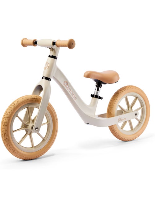 Bicicleta de equilíbrio hypermotion bloom 12" para crianças a partir dos 2 anos – cinzento-sable - Kiabi