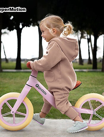Bicicleta de equilíbrio infantil hypermotion marcelo com rodas pu, 12", a partir de 18 meses