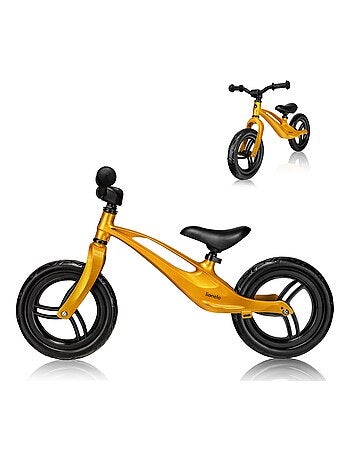 Bicicleta de equilíbrio LIONELO Bart – Bicicleta infantil – Até 30 kg – Leve – Ajustáveis
