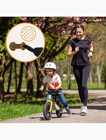 Bicicleta de equilíbrio LIONELO Bart – Bicicleta infantil – Até 30 kg – Leve – Ajustáveis