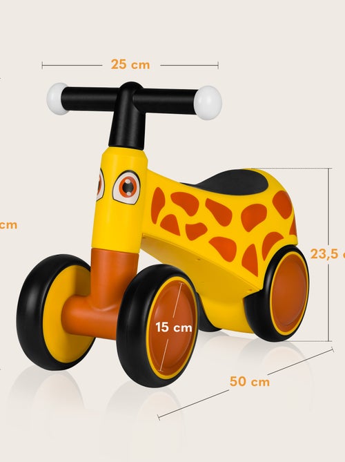 Bicicleta de equilíbrio LIONELO Sammy – Bicicleta infantil – 4 rodas – Ergonómica - Kiabi