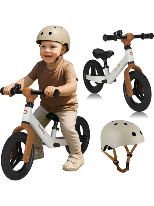 Bicicleta de Equilíbrio Lionelo Toni com Capacete – Para crianças a partir de 18 meses - Kiabi Bicicleta de Equilíbrio Lionelo Toni com Capacete – Para crianças a partir de 18 meses - Kiabi