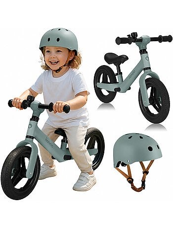 Bicicleta de Equilíbrio Lionelo Toni com Capacete – Para crianças a partir de 18 meses