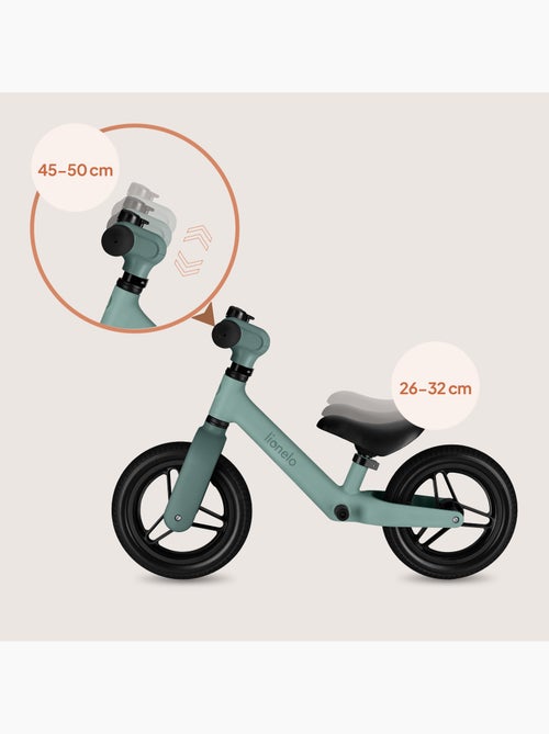 Bicicleta de Equilíbrio Lionelo Toni com Capacete – Para crianças a partir de 18 meses - Kiabi