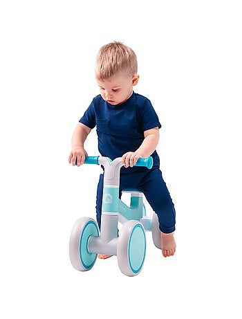Bicicleta de equilíbrio LIONELO Villy – Bicicleta infantil – 4 rodas – Amortecimento dianteiro
