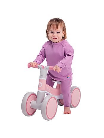 Bicicleta de equilíbrio LIONELO Villy – Bicicleta infantil – 4 rodas – Amortecimento dianteiro