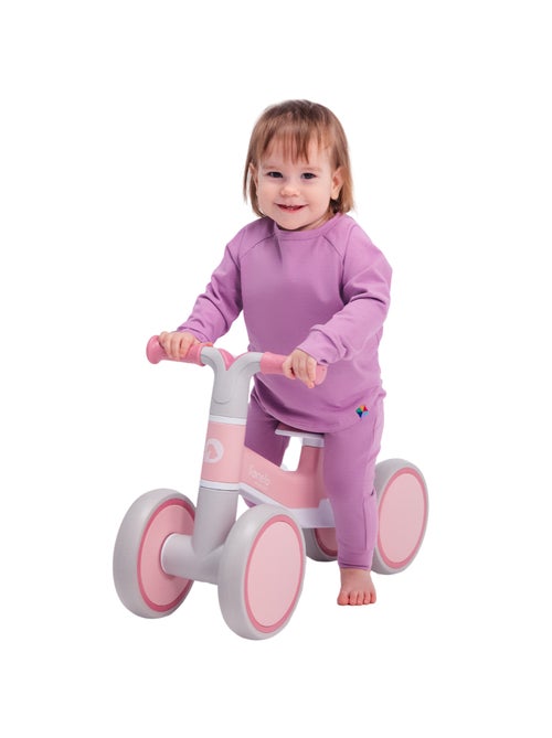 Bicicleta de equilíbrio LIONELO Villy – Bicicleta infantil – 4 rodas – Amortecimento dianteiro - Kiabi