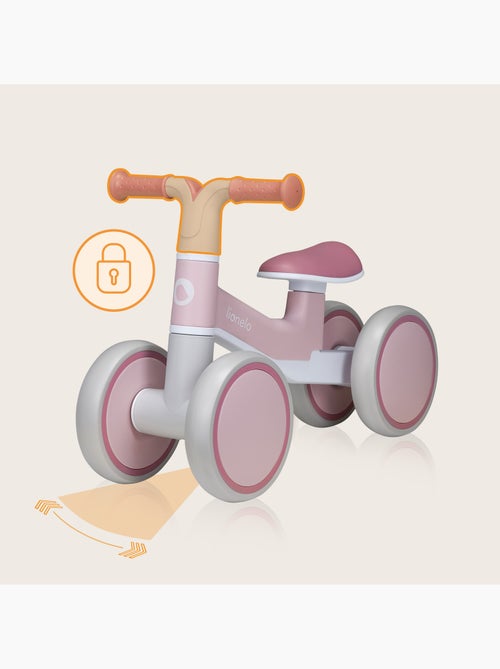 Bicicleta de equilíbrio LIONELO Villy – Bicicleta infantil – 4 rodas – Amortecimento dianteiro - Kiabi