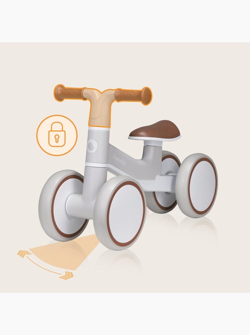 Bicicleta de equilíbrio LIONELO Villy – Bicicleta infantil – 4 rodas – Amortecimento dianteiro - Kiabi Bicicleta de equilíbrio LIONELO Villy – Bicicleta infantil – 4 rodas – Amortecimento dianteiro - Kiabi