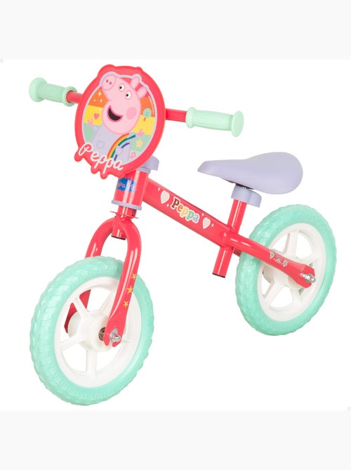 Bicicleta peppa pig sem pedais e ajustável em altura máx. 20 kg - Kiabi