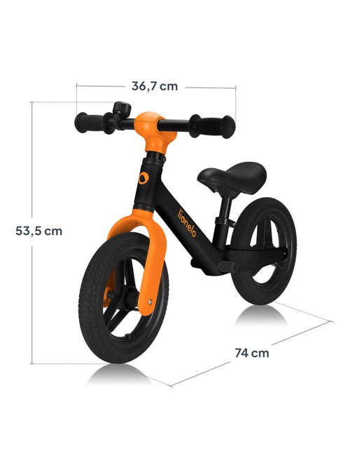 Bicicleta sem Pedais LIONELO Toni - Ligeira - A partir dos 18 Meses - Regulável - Kiabi