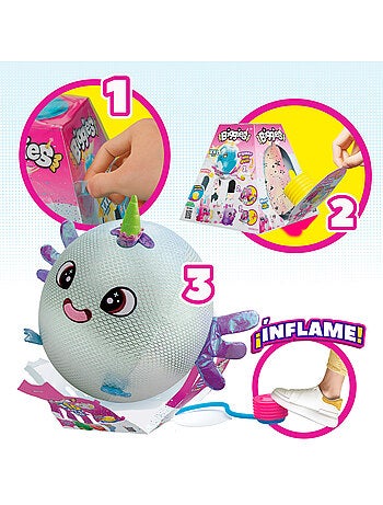 Biggies peluche insuflável xxl salamandra brilhante