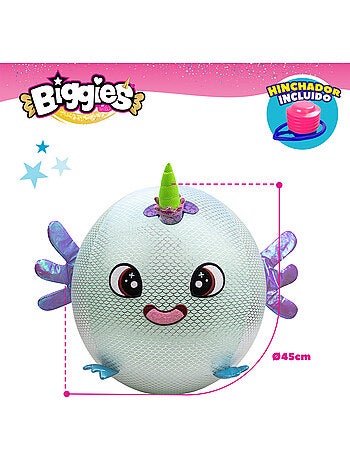 Biggies peluche insuflável xxl salamandra brilhante