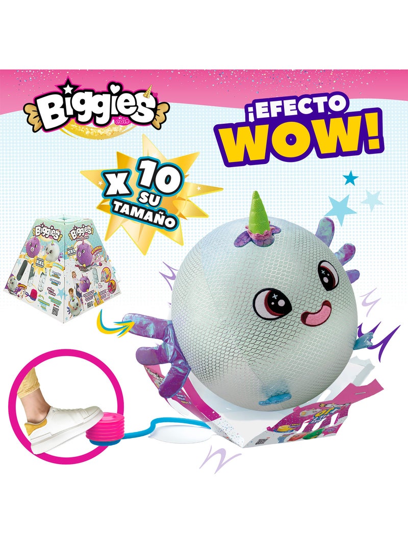 Biggies peluche insuflável xxl salamandra brilhante Cinza - Kiabi