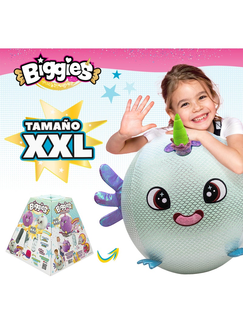 Biggies peluche insuflável xxl salamandra brilhante Cinza - Kiabi