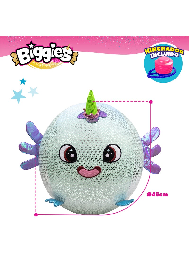 Biggies peluche insuflável xxl salamandra brilhante Cinza - Kiabi