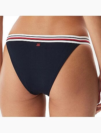 Bikini cheeky tommy hilfiger azul-marinho