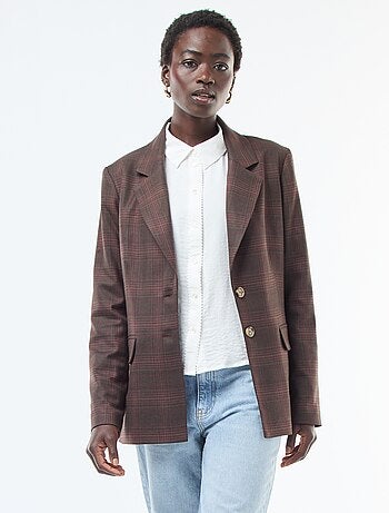 Blazer aos quadrados