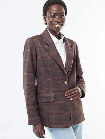 Blazer aos quadrados