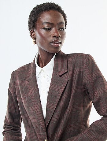 Blazer aos quadrados