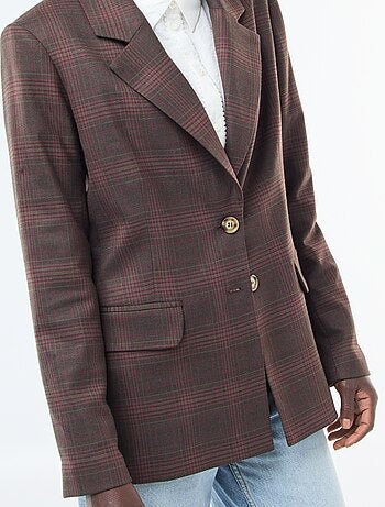 Blazer aos quadrados