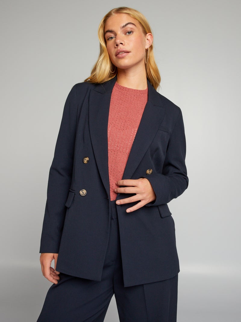 Blazer Azul Naval - Kiabi