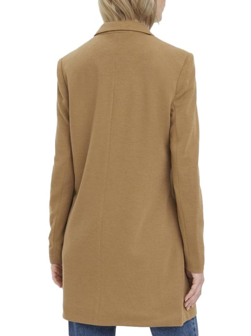 Blazer Camel Feminino Vero Moda Verina Castanho-capuccino - Kiabi