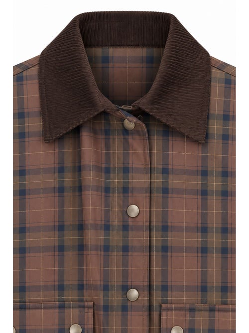 Blazer cintado mixray - Kiabi Blazer cintado mixray - Kiabi