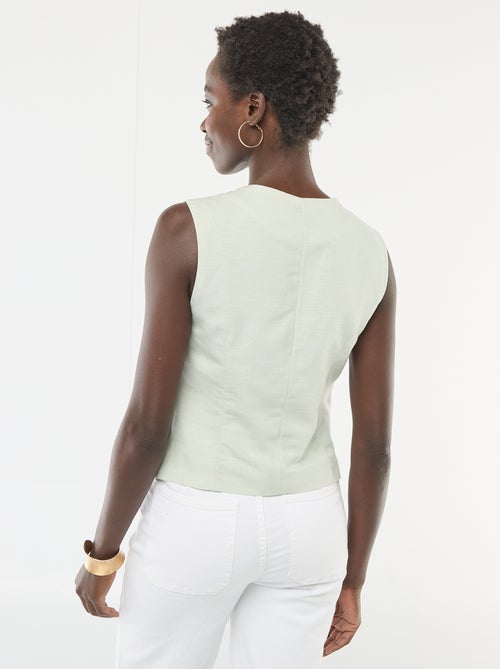 Blazer com botões dourados - Kiabi