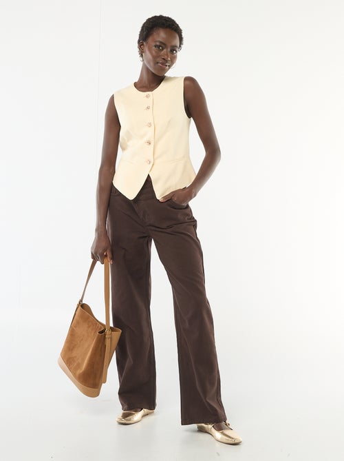 Blazer com botões dourados - Kiabi