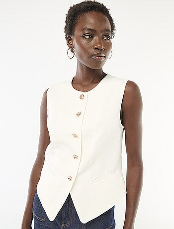 Blazer com botões dourados