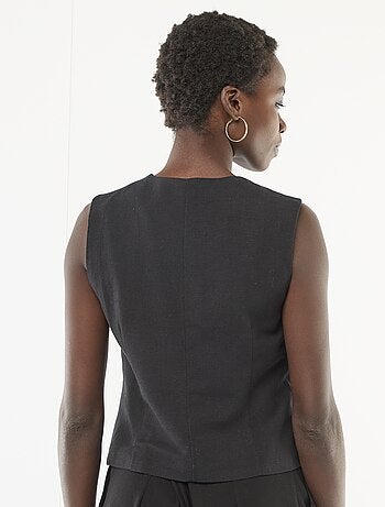 Blazer com botões dourados