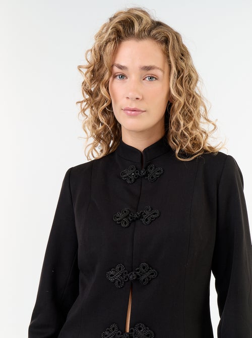 Blazer com detalhe no fecho - Kiabi