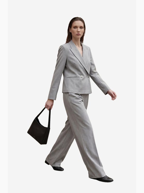 Blazer com gola xaile e botões my fashion - Kiabi