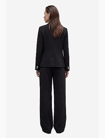 Blazer com gola xaile e botões my fashion