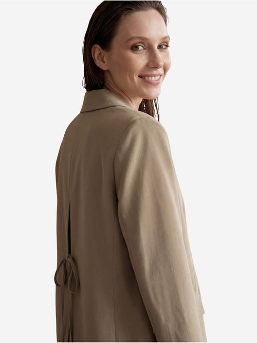 Blazer com gola xale e fecho de botões my fashion - Kiabi