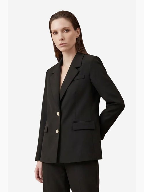 Blazer com gola xale e fecho de botões my fashion - Kiabi
