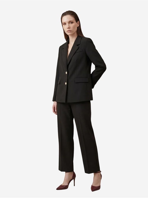 Blazer com gola xale e fecho de botões my fashion - Kiabi