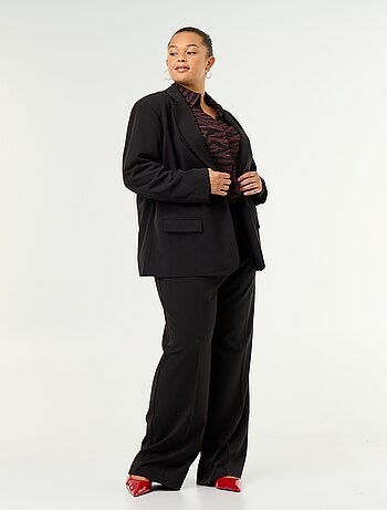 Blazer comprido de alfaiataria