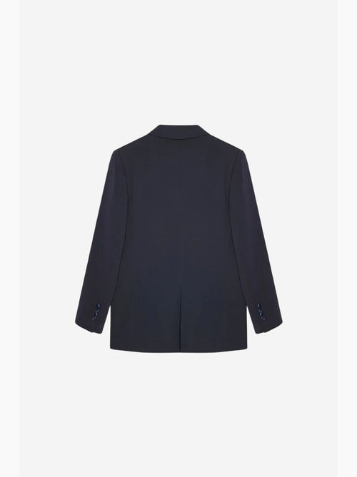 Blazer comprido oversized em crepe dilvin - Kiabi Blazer comprido oversized em crepe dilvin - Kiabi