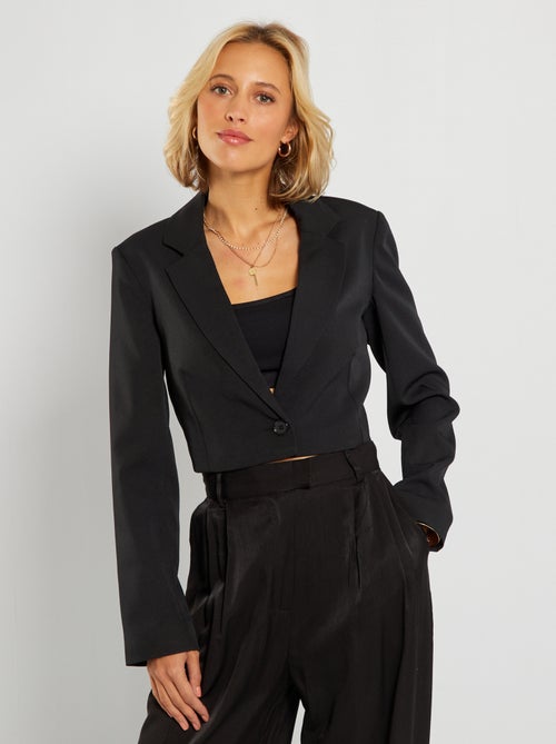 Blazer curto - Kiabi