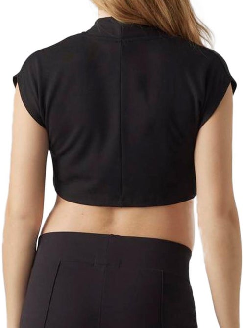Blazer curto preto mamalicious luna para mulher - Kiabi