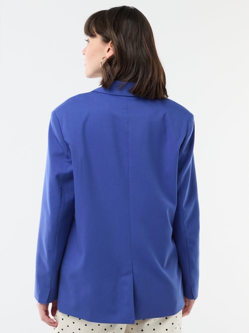 Blazer de alfaiataria com corte oversized - Kiabi
