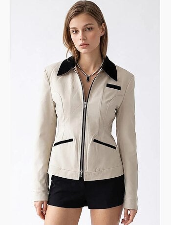 Blazer de algodão mixray