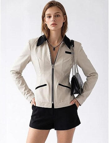Blazer de algodão mixray
