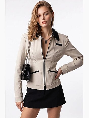 Blazer de algodão mixray