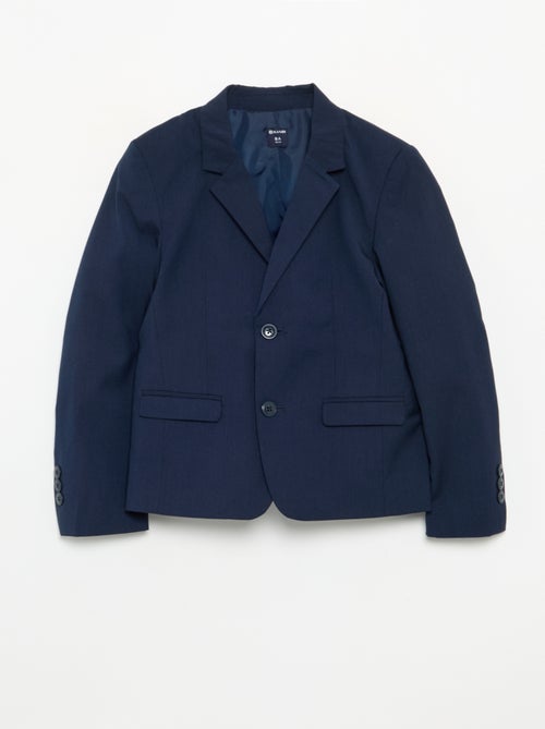 Blazer de fato de corte ajustado - Kiabi